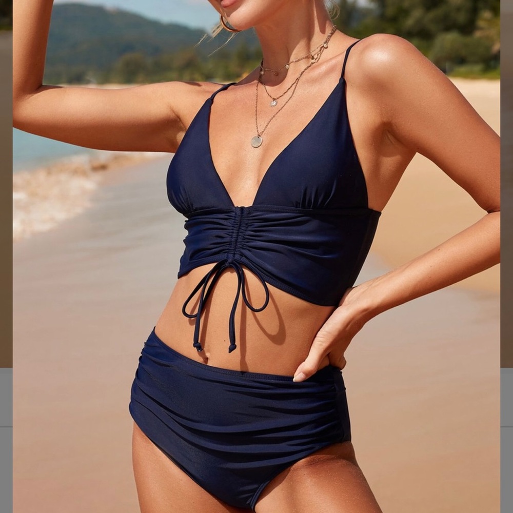 NWT Women’s 2 Piece Bikini Swimsuit SZ 2XL Plus Size